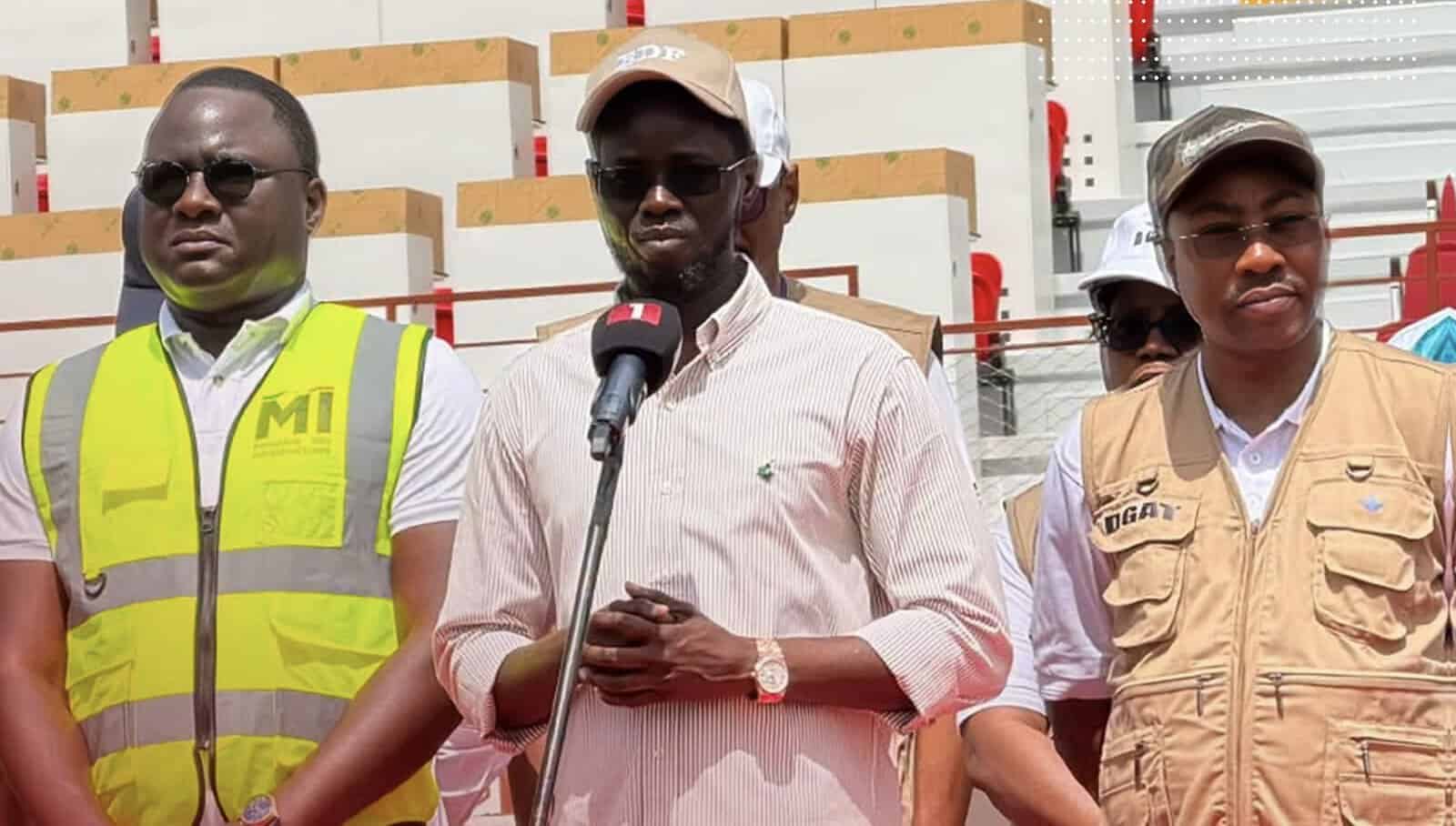 JOJ 2026 - Réception des Chantiers de la Piscine Olympique et du Stade Iba Mar Diop : Le Président Diomaye parle de « satisfaction totale… » - wiwsport