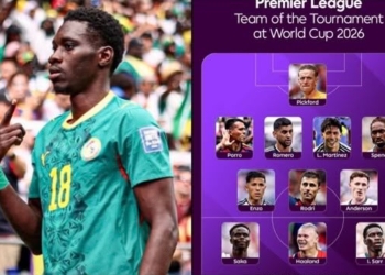 Coupe du monde 2026 : Ismaïla Sarr dans l’équipe-type de la Premier League - wiwsport