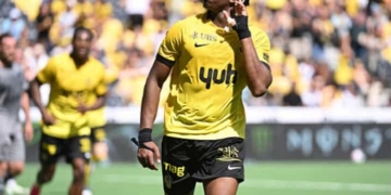 BSC Young Boys v FC Vaduz - Swiss Super League 2026/27

BERN, SWITZERLAND - AUGUST 23: Kaly Sène of Young Boys celebrating his score 2:1 during the Swiss Super League match between BSC Young Boys and FC Vaduz at Stadion Wankdorf on August 23, 2026 in Bern, Switzerland. (Photo by Manuel Winterberger/Eurasia Sport Images/Getty Images)