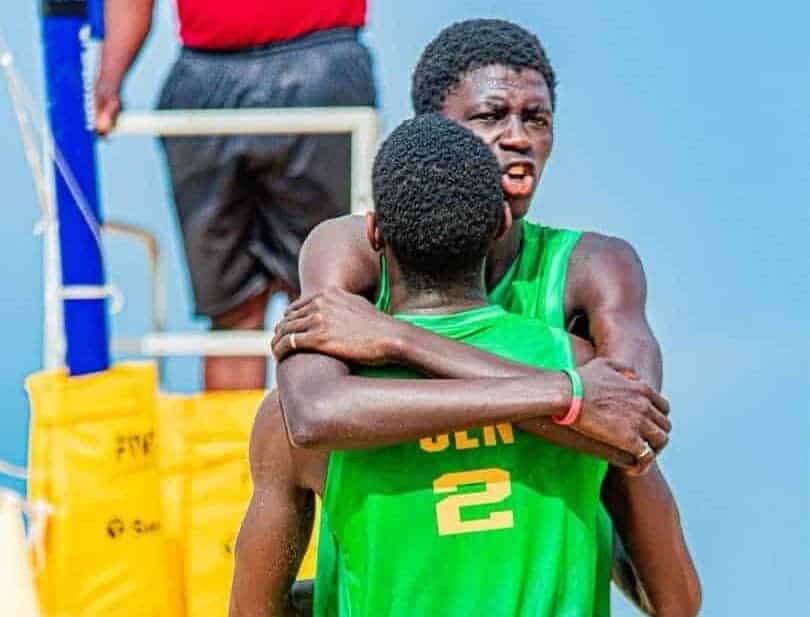 CAN Beach-Volley U18 (H) : Le duo Amadou/Mouhamed éliminé en 1/4 de finale par le Ghana (1-2) - wiwsport