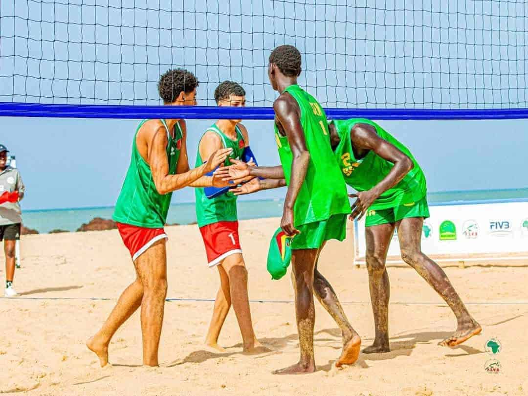 CAN Beach-Volley U18 (H) : Le Sénégal B domine le Maroc (2-1) pour son deuxième match du tournoi - wiwsport