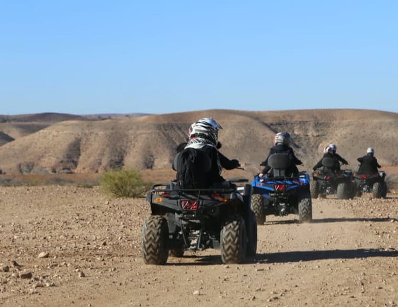 soirée agafay marrakech dromadaire quad
