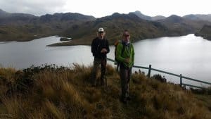 Good-bye to the Papallacta Hot Springs, Off to the Volcanoes!