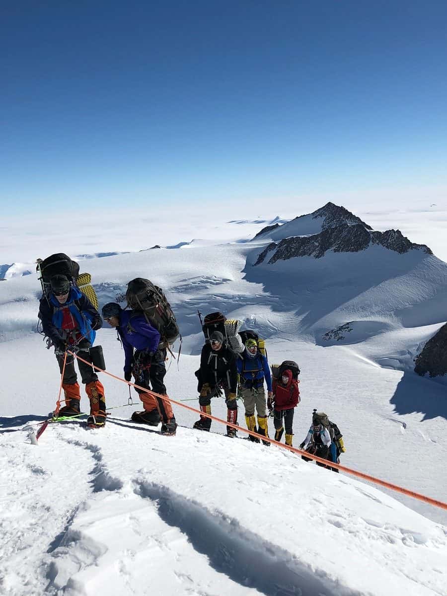 Team No Problem Summits Vinson in Perfect Conditions!