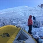 Emmons With Tent