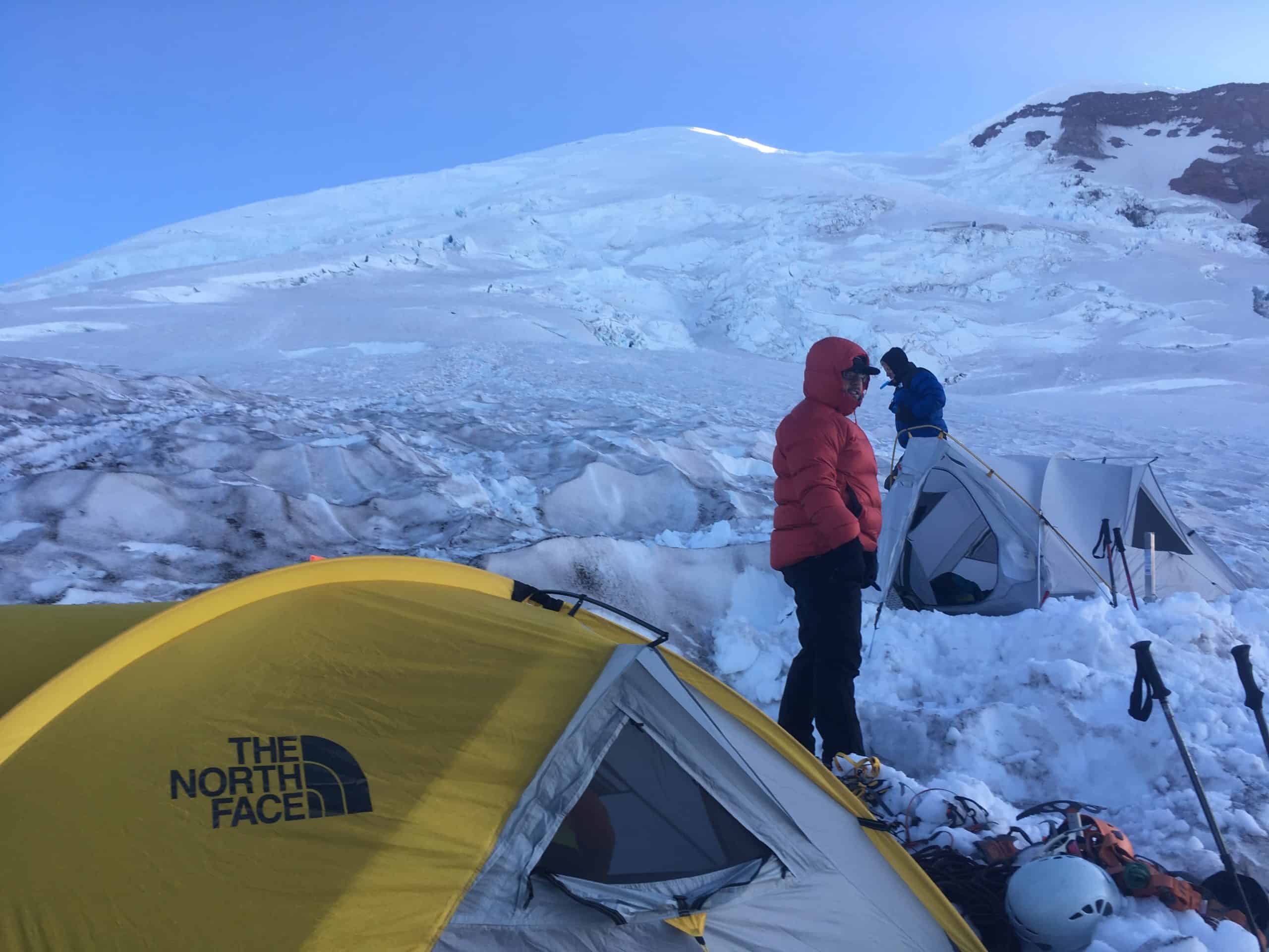 Emmons With Tent