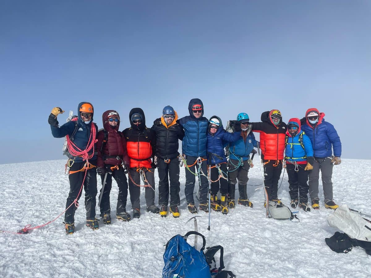 crevasses and crevices summits antizana!