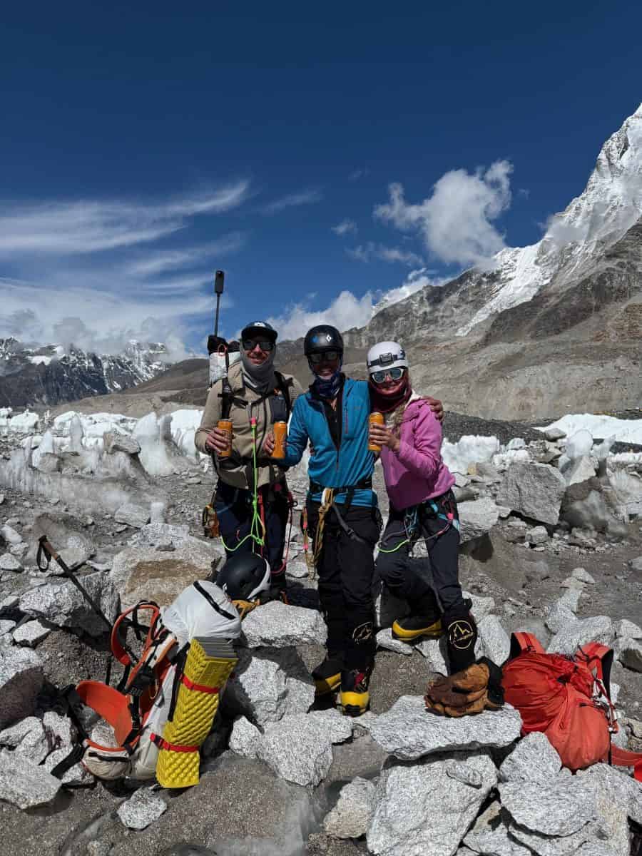 A general view of a mountain glacier, symbolizing the global challenge of glacier melt and the necessity of proactive climate adaptation strategies.