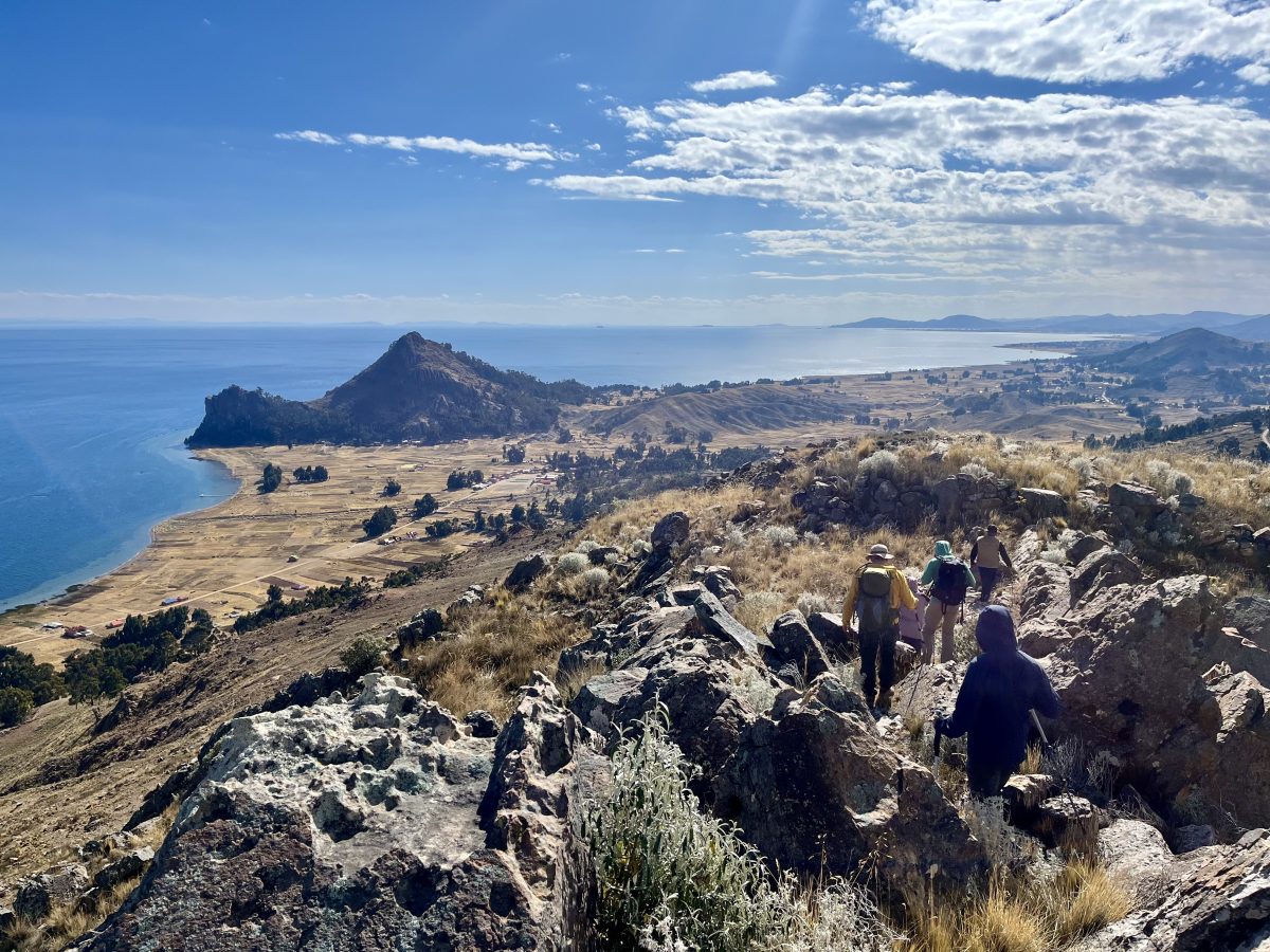 bolivia trek explores lake titicaca