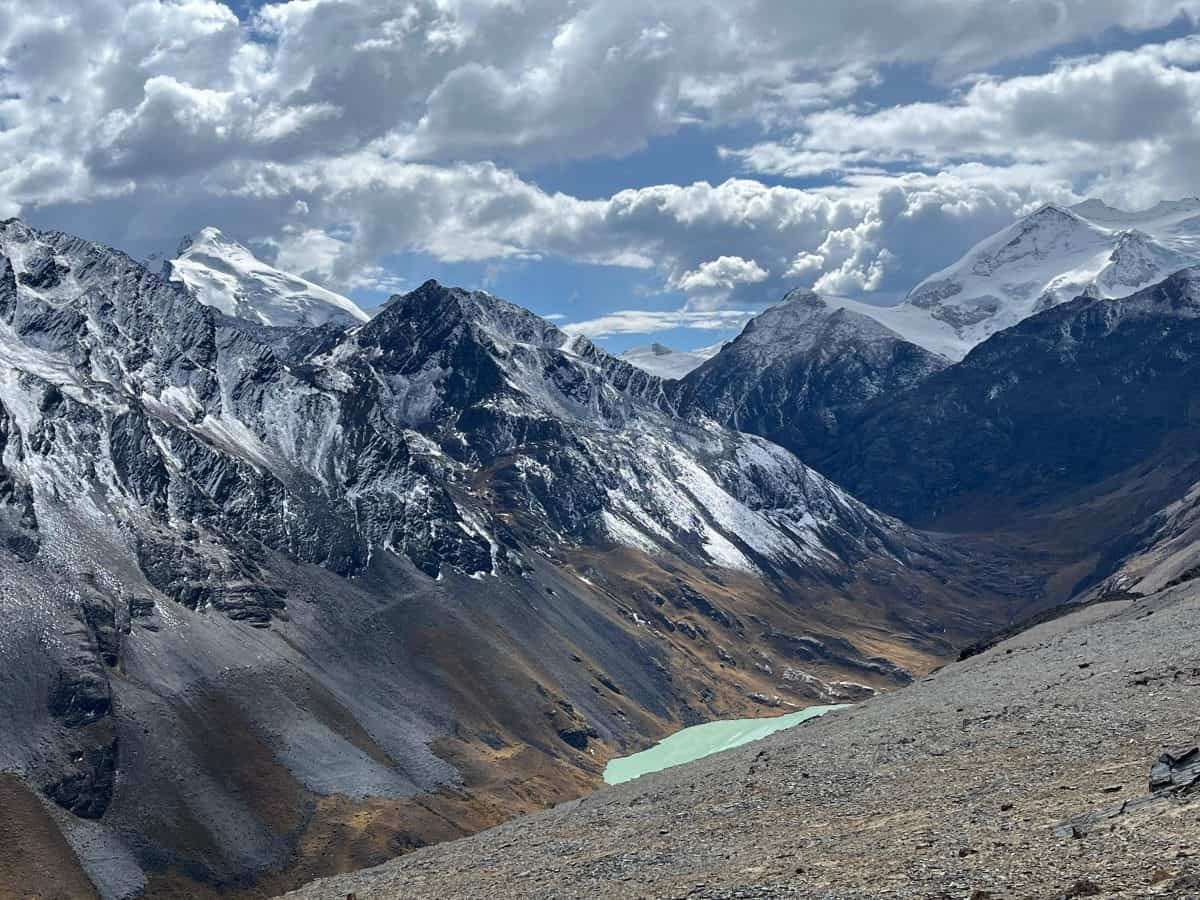 photos from the cordillera real trek