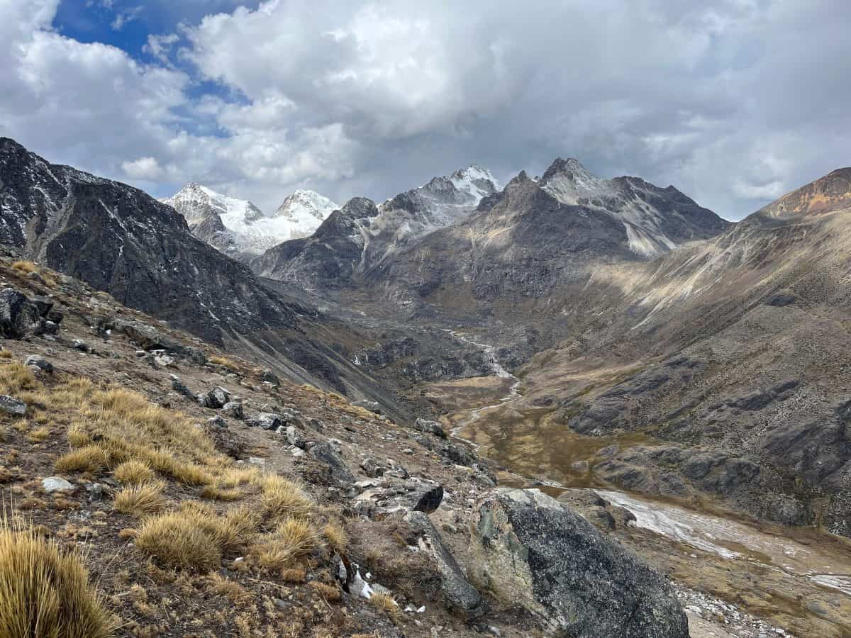 photos from the cordillera real trek
