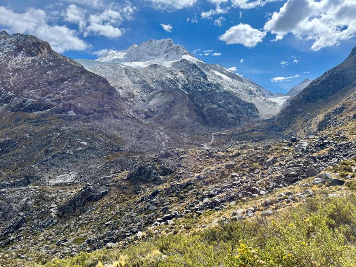 photos from the cordillera real trek