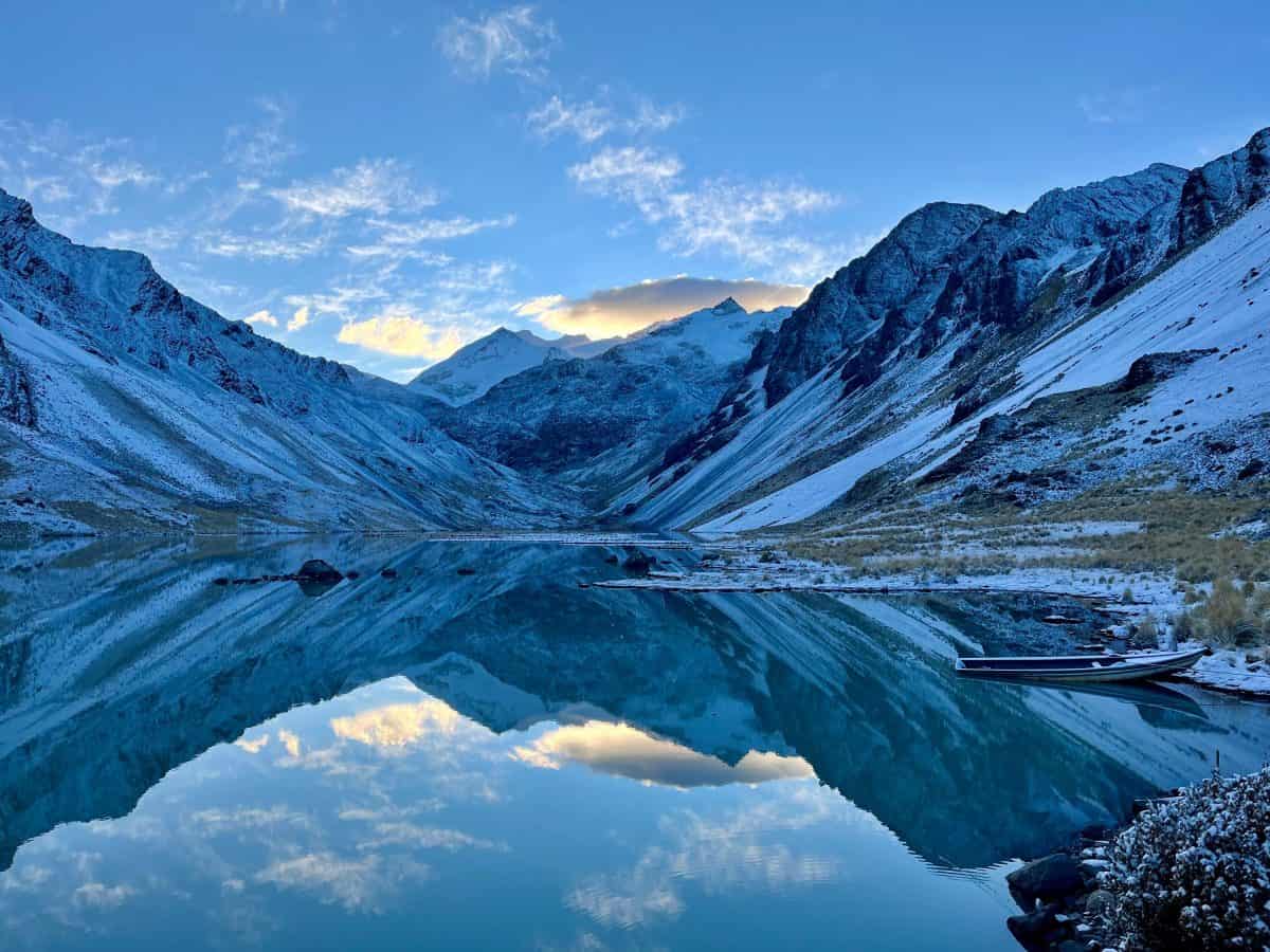 photos from the cordillera real trek