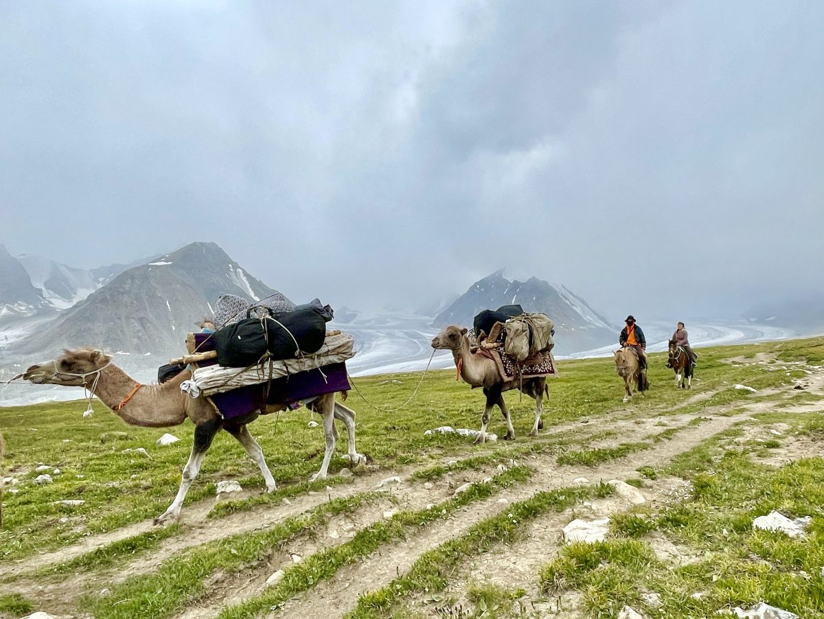 team no shortcuts climbs to base camp