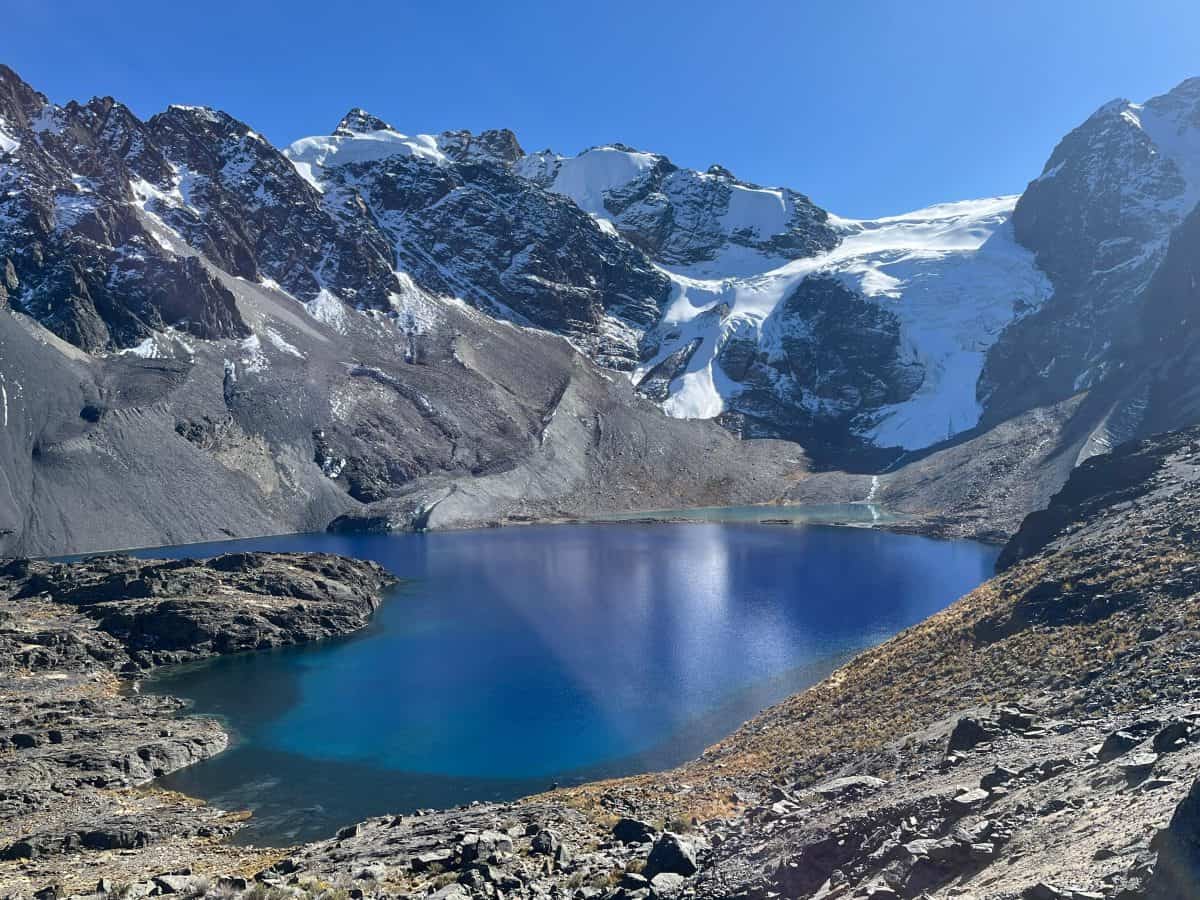 photos from the cordillera real trek
