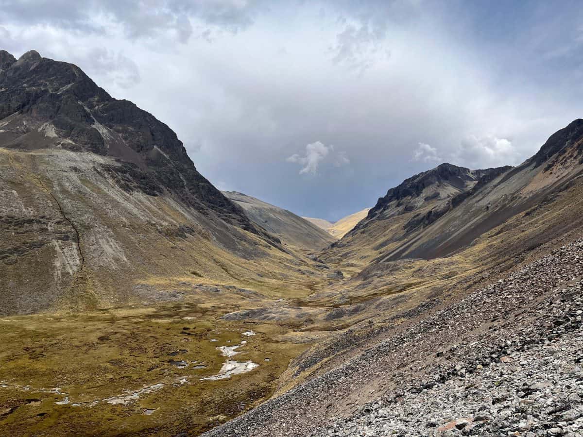 photos from the cordillera real trek