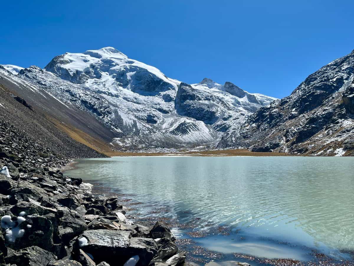 photos from the cordillera real trek