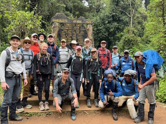 ben’s angels wraps up kilimanjaro
