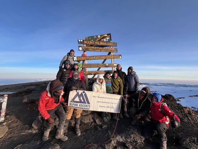 ben’s angels wraps up kilimanjaro