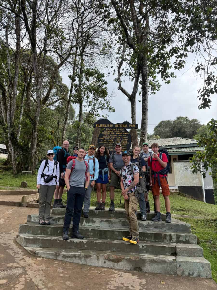 august 17th machame group makes it to shira