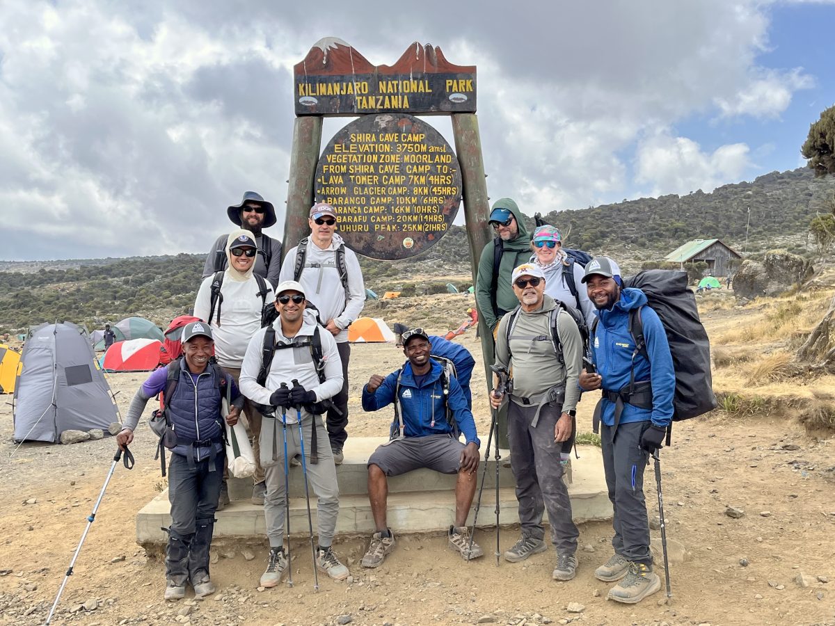 the birdwatchers hike to shira camp