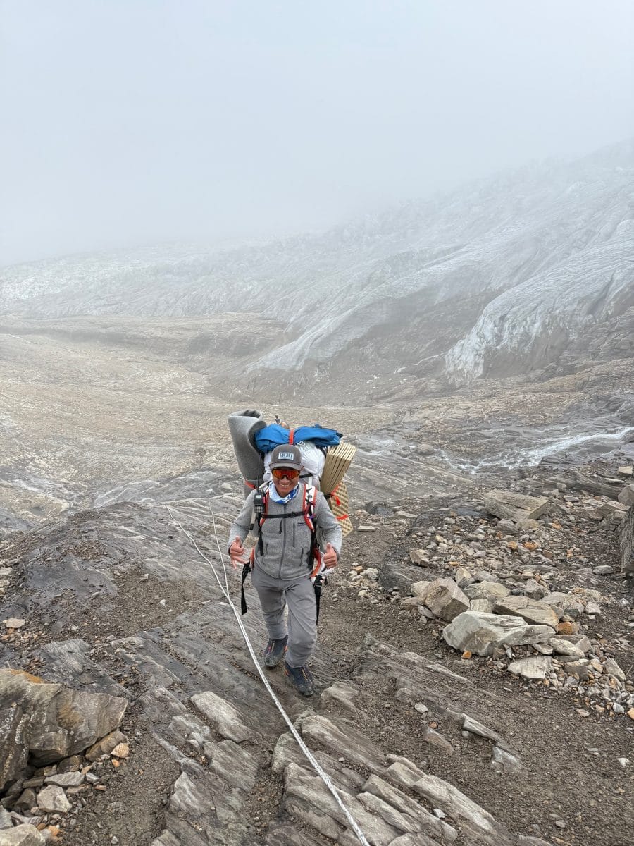 manaslu team resting at basecamp