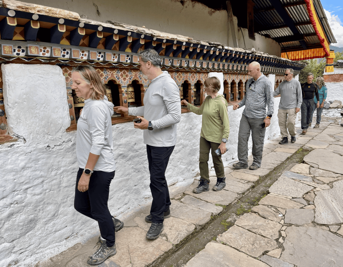 bhutan team best climbs to tigers nest