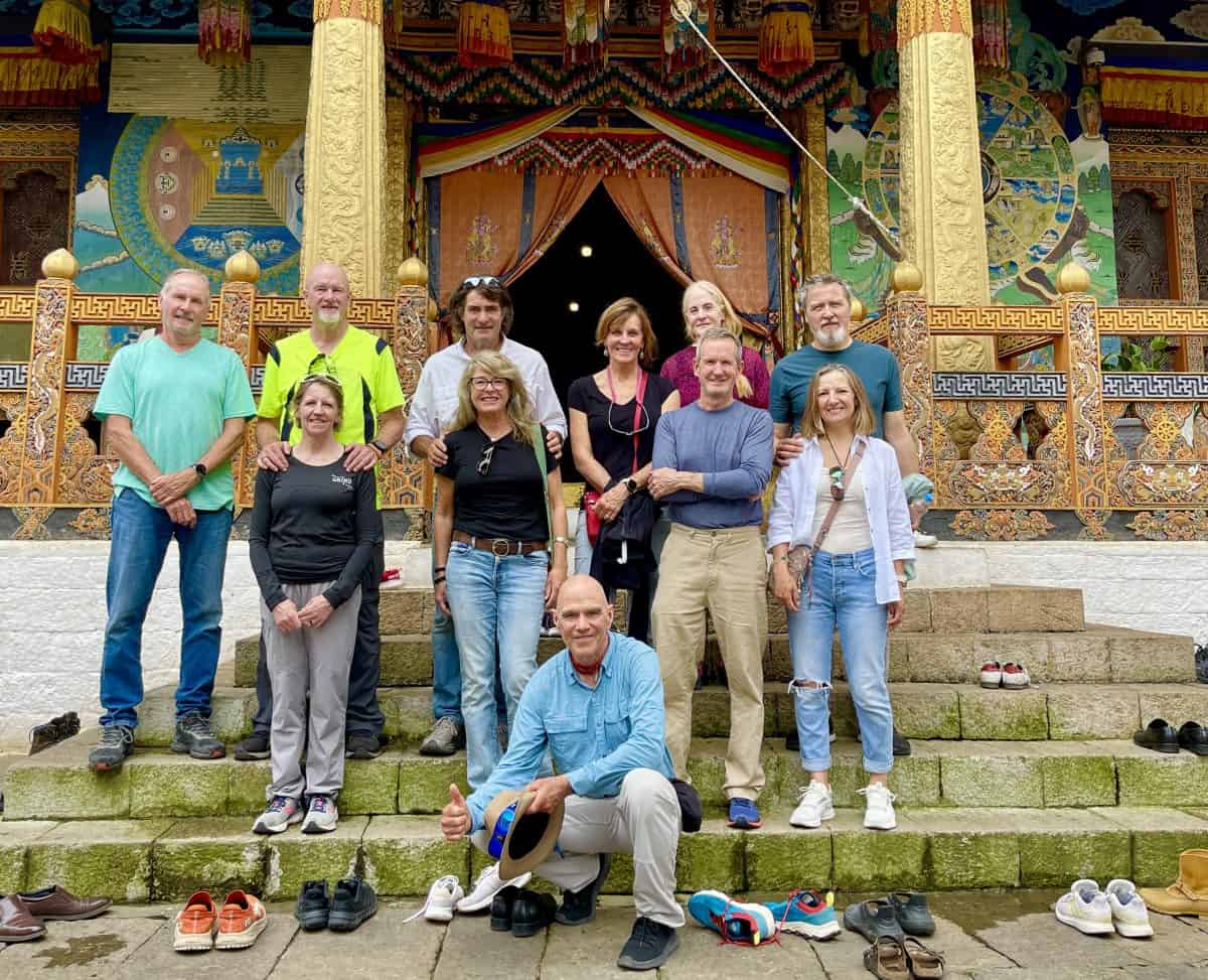 team best arrives in thimpu