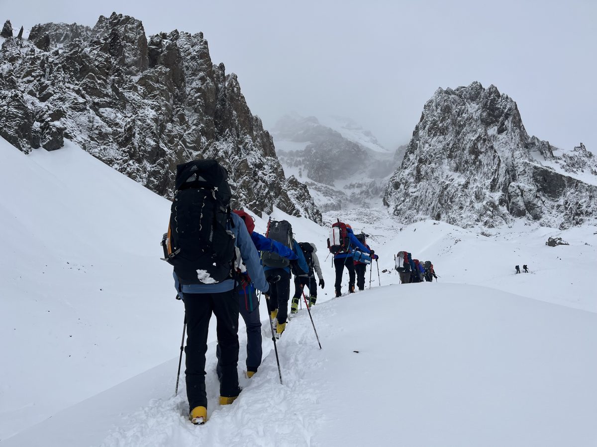 rachodan’s eleven carries to camp 1 