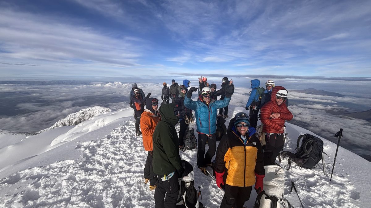 the shared suffering society climbs cotopaxi!