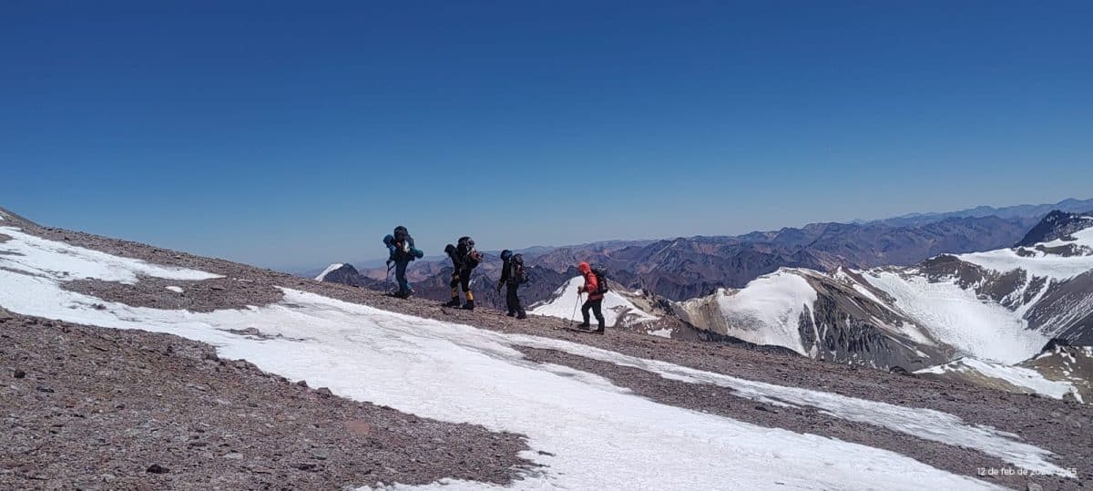 los condores practices skills at guanacos