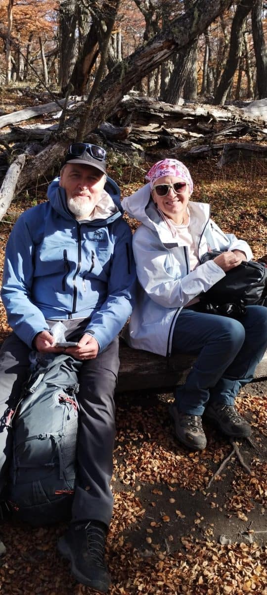 hike on pliegue tumbado hill.