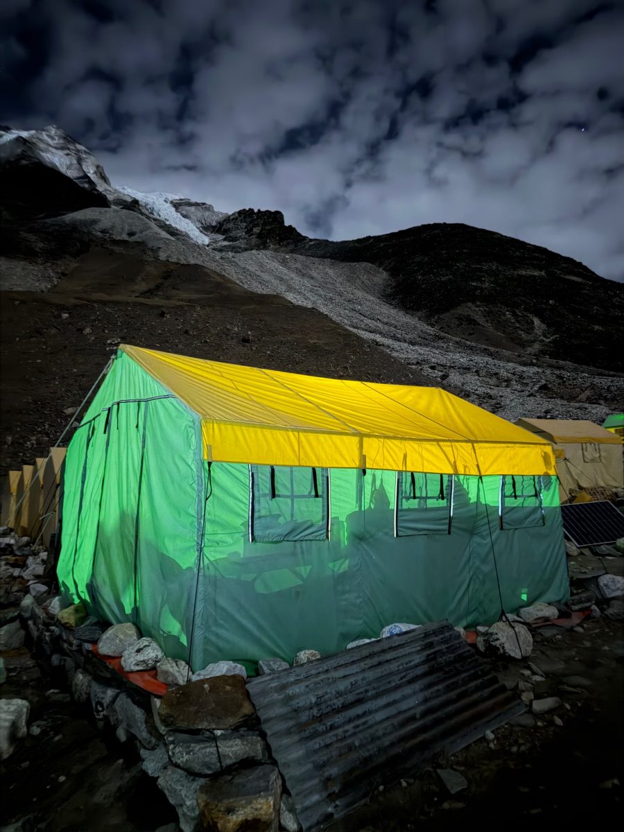 speed ascent team summits island peak!