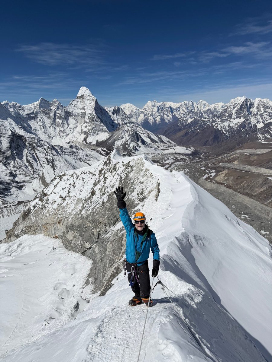 speed ascent team summits island peak!