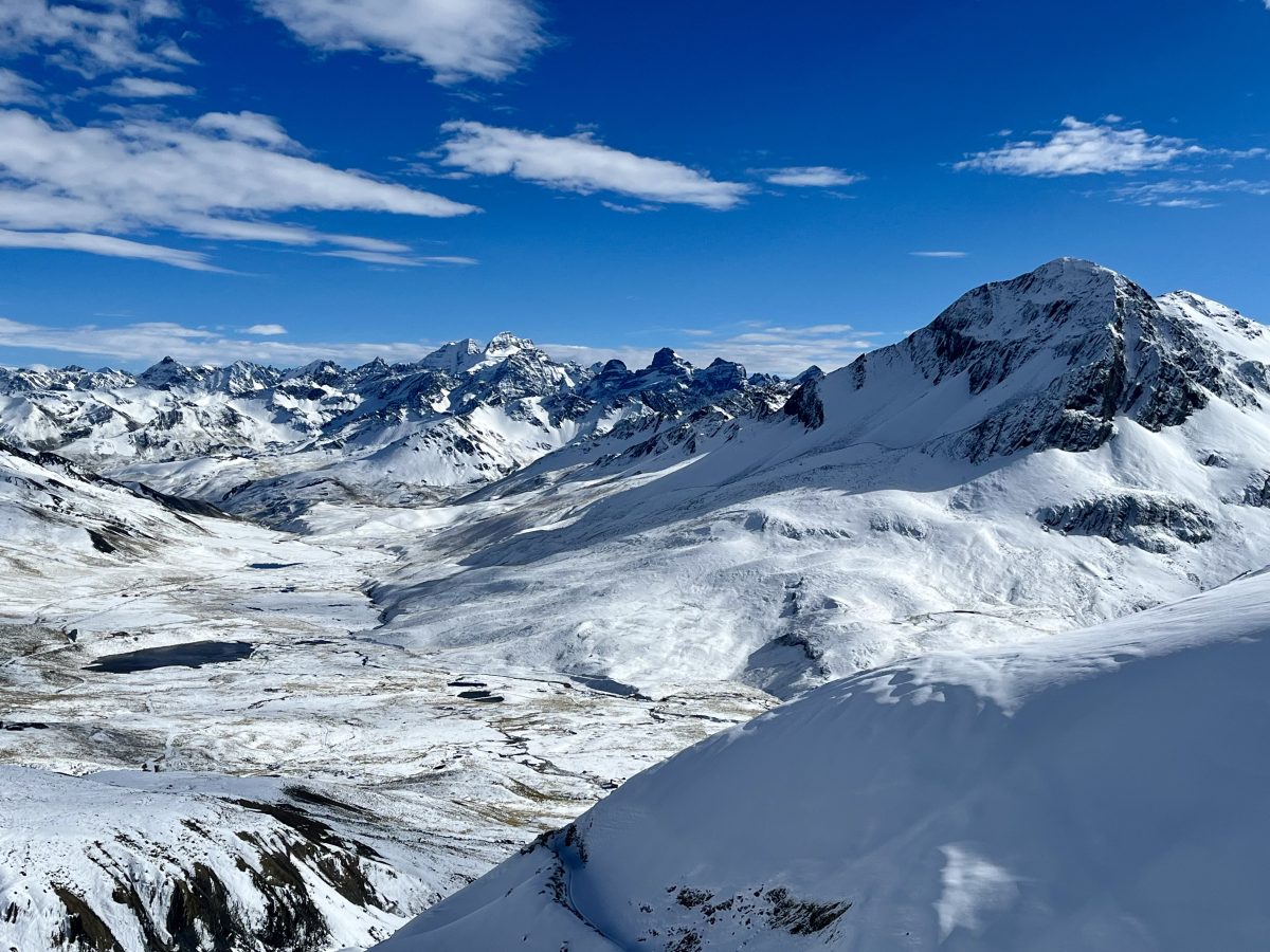 the blockade runners move to huayna potosi base camp