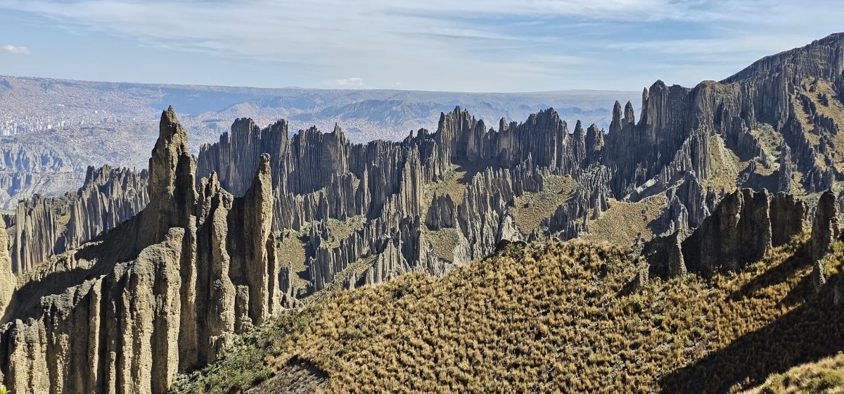 may 17th bolivia team hikes in the valle de las animas