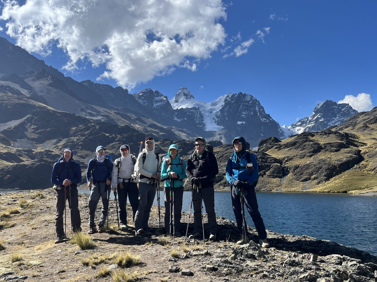the blockade runners hike to condoriri base camp