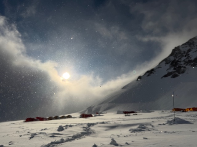may 12th expedition waits out stormy weather
