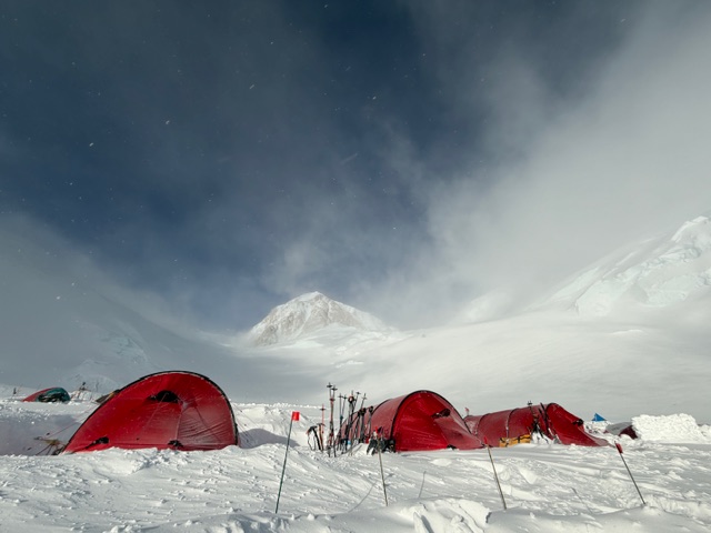 may 12th expedition waits out stormy weather