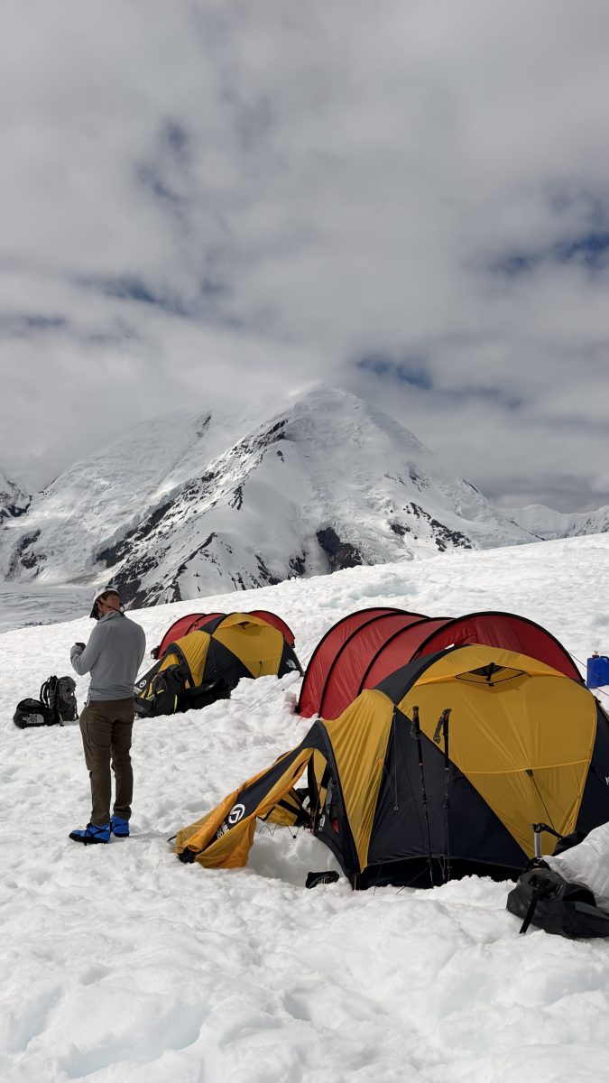 peraponken peak patrol flys onto the ice!