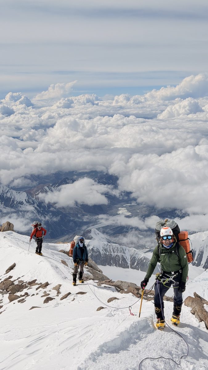 peraponken peak patrol climbs to high camp