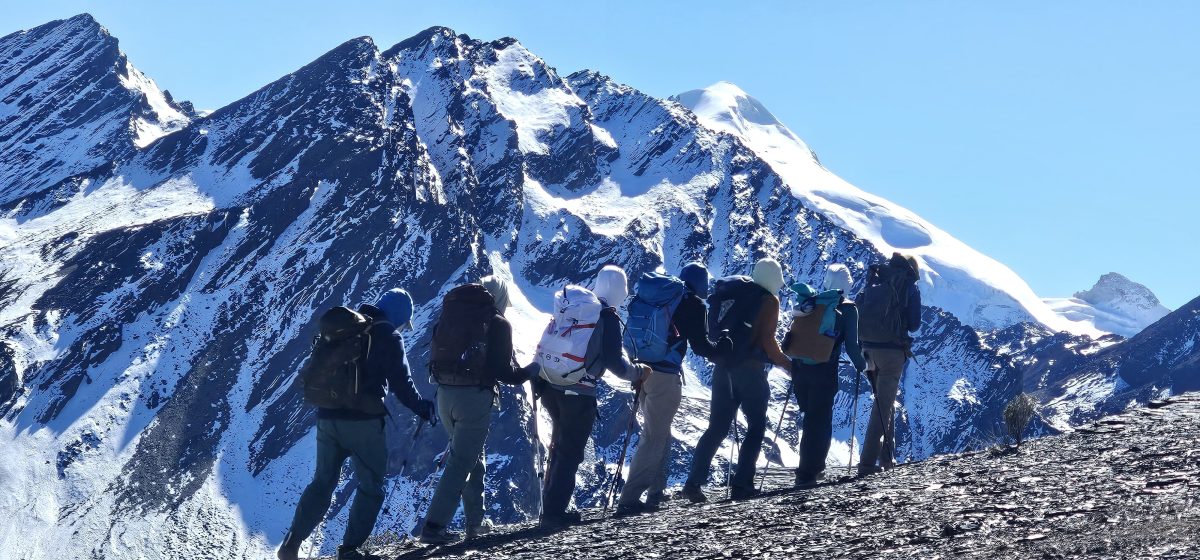 photos from the hike from jistaña khota to kelluani valley