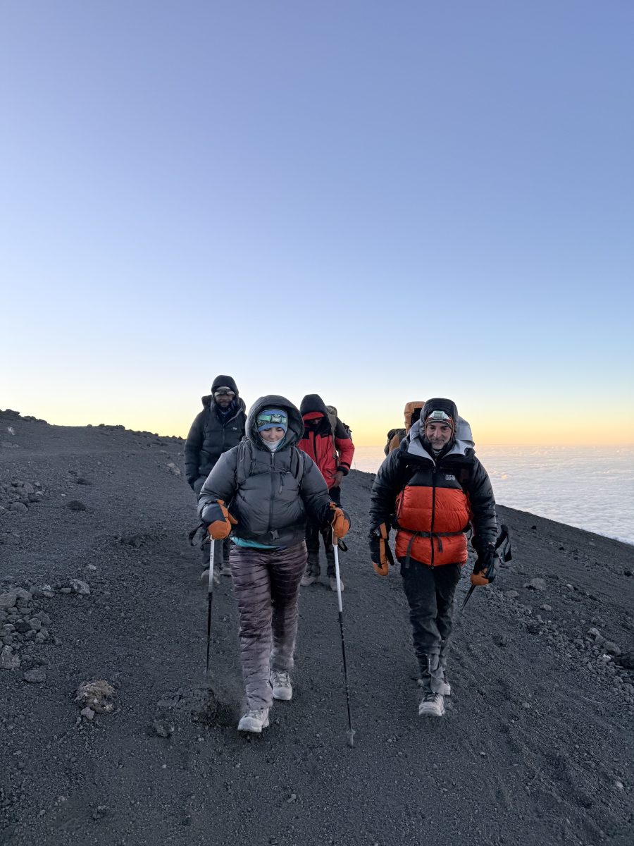 team hazah! summits kilimanjaro