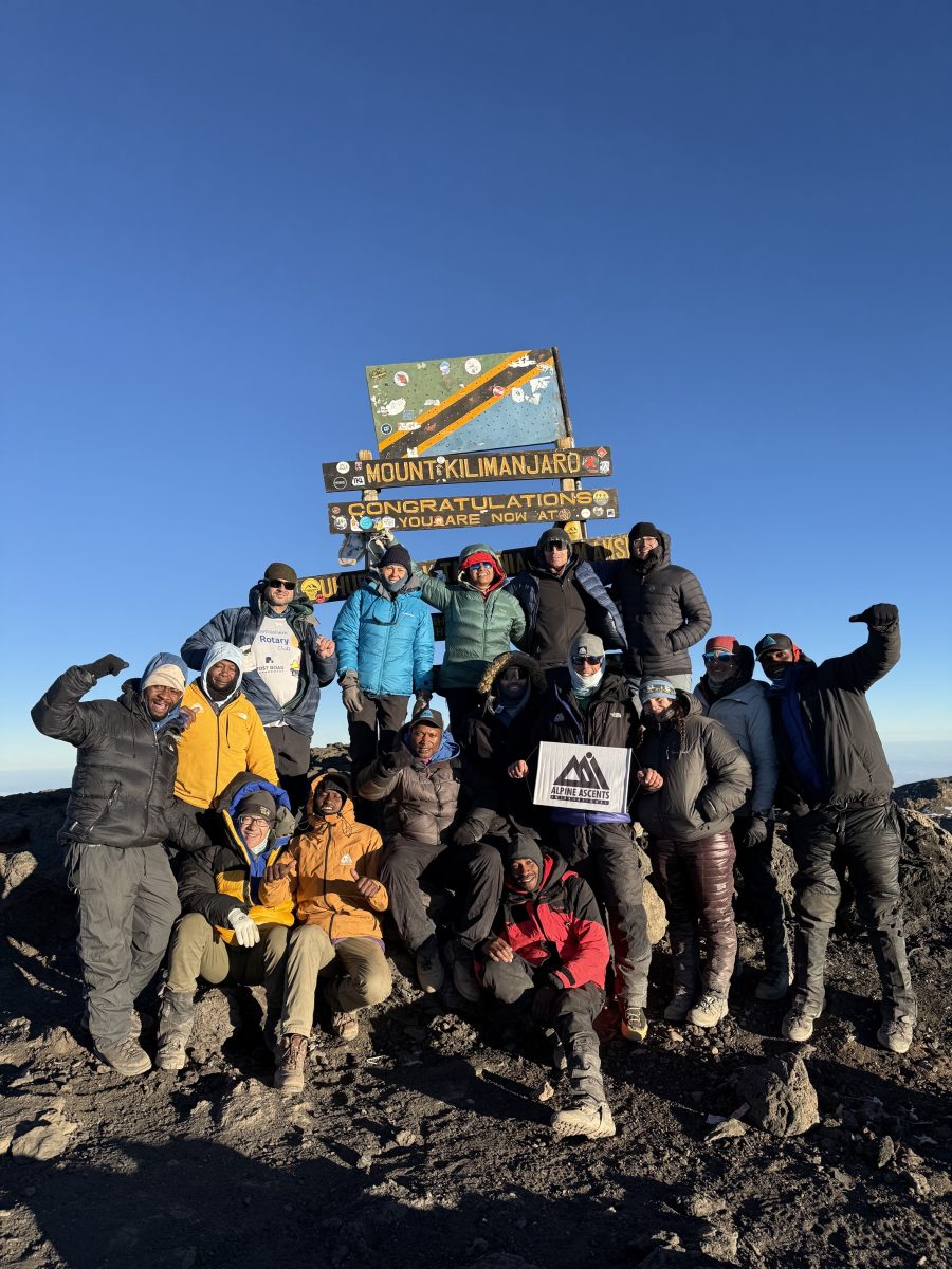 team hazah! summits kilimanjaro