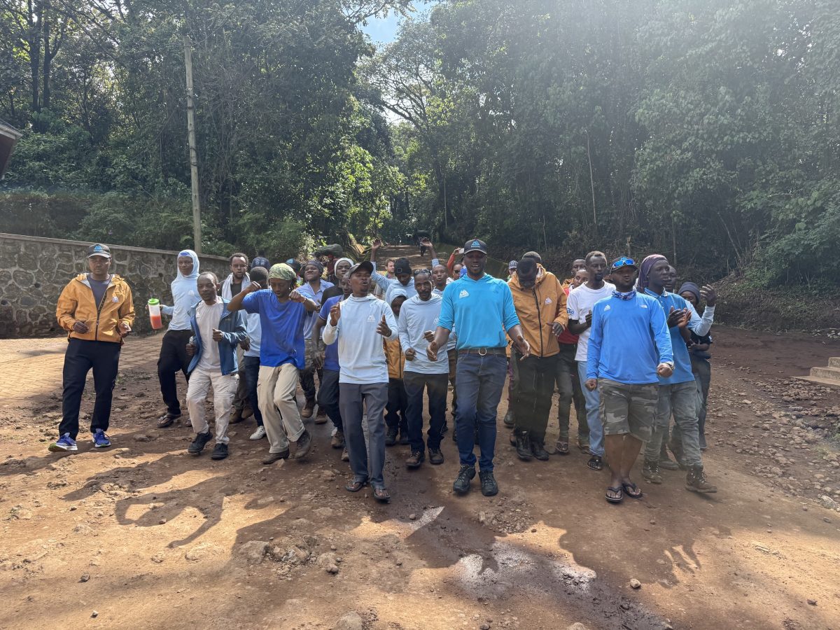 machame team heads to the safari