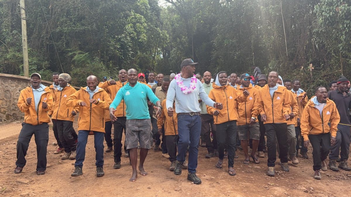 team hazah! summits kilimanjaro