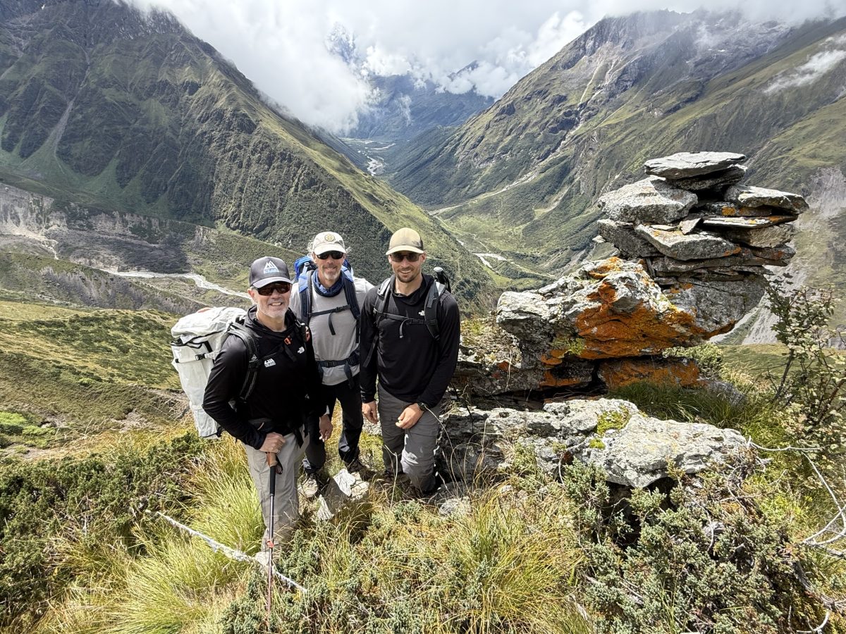 manaslu team moves in to basecamp!