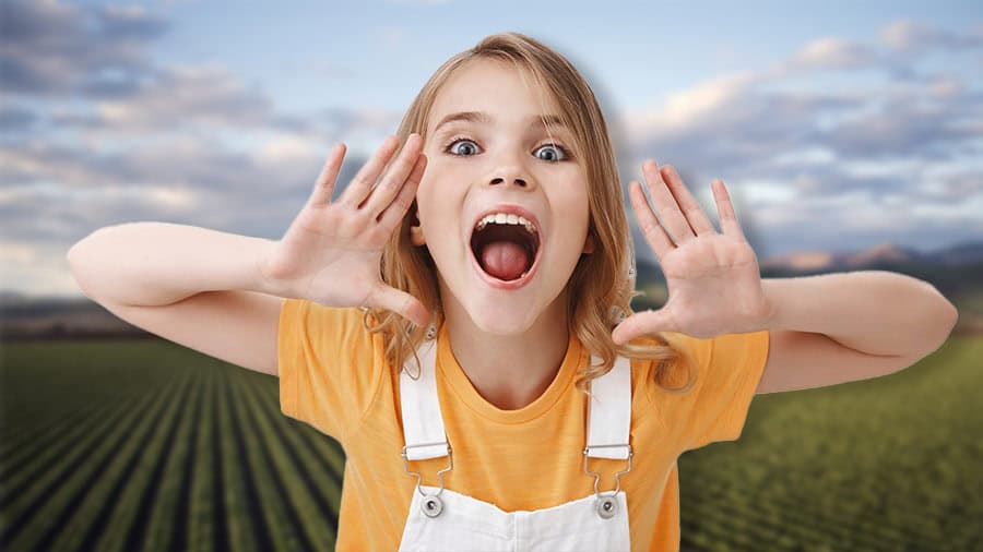 get out of your comfort zone by screaming like a pig