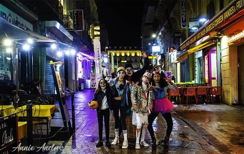 Halloween in Montpellier France