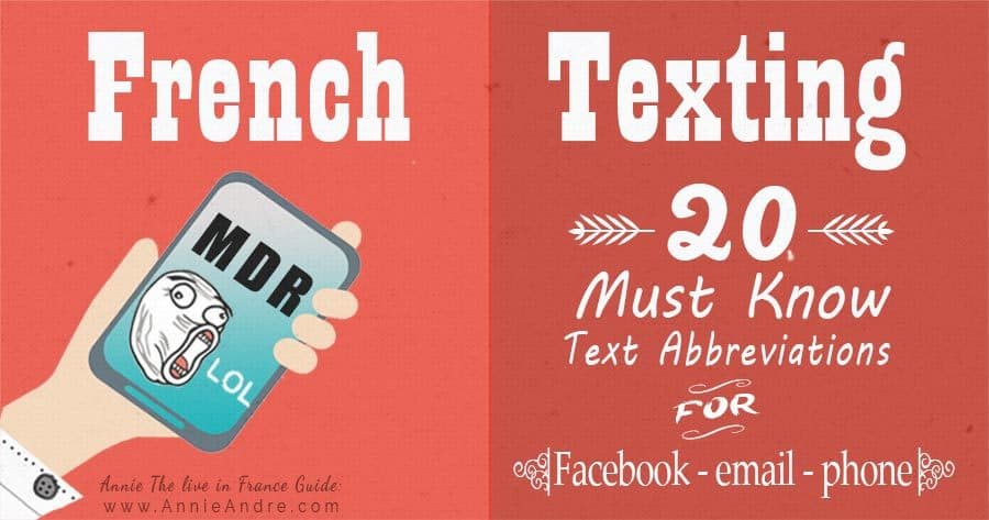 Feature photo for French texting for facebook, phone and email